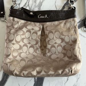 Coach crossbody bag, brown